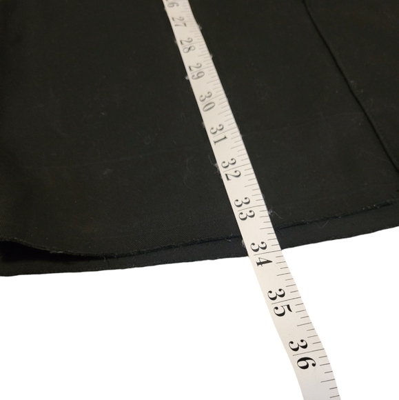 Frame Le Tomboy Dress Black Women's Size Small Button Snaps Pockets Mechanic - Picture 6 of 11